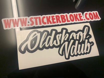 OLDSKOOL VDUB STICKER