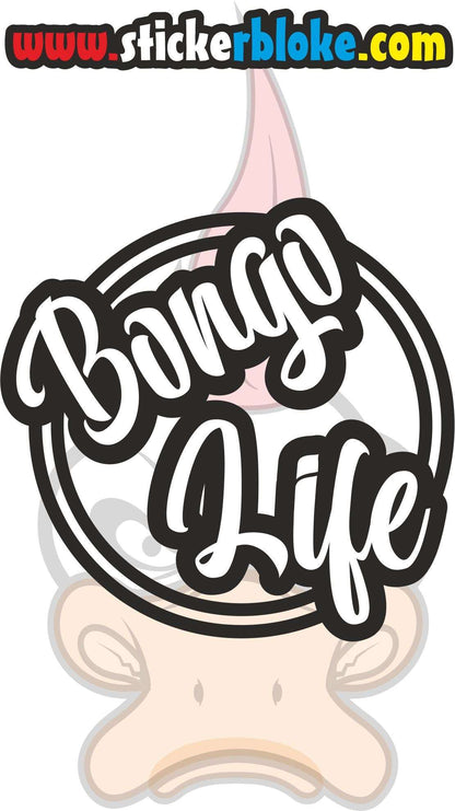 BONGO LIFE STICKER