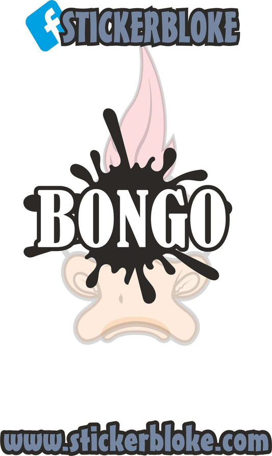 BONGO SPLAT STICKER