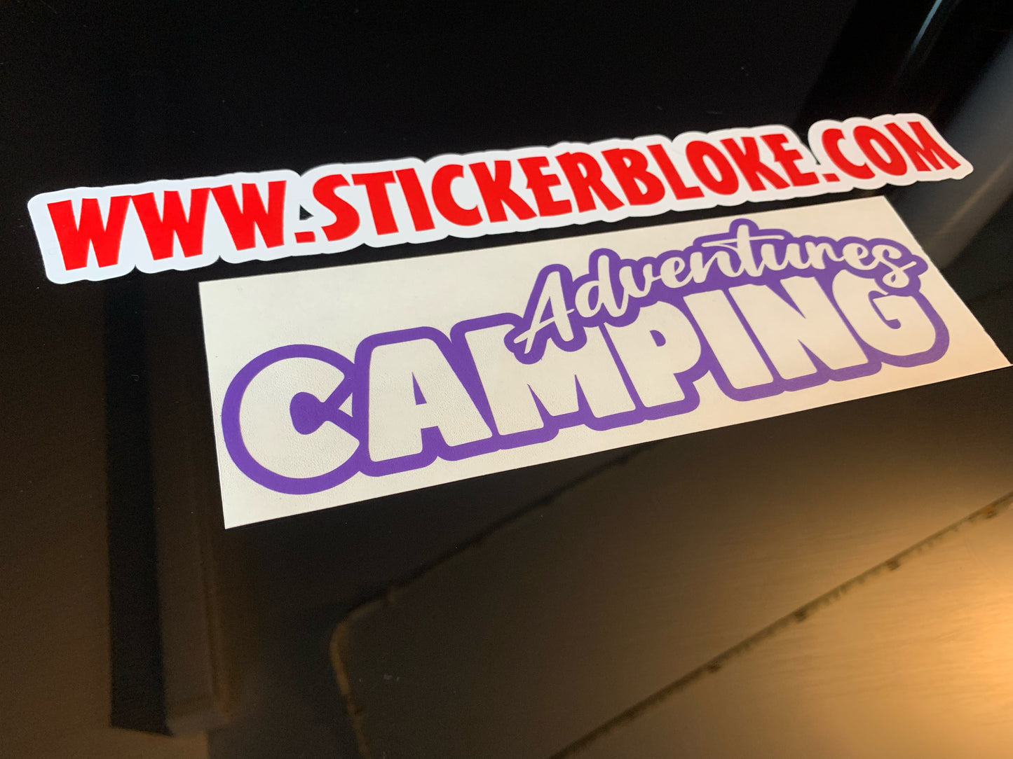 CAMPING ADVENTURES STICKER