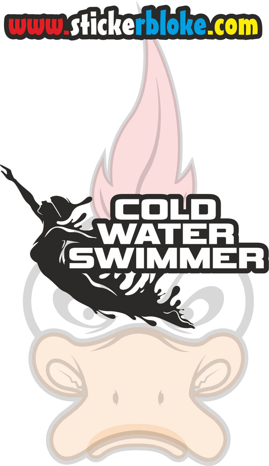 COLD WATER SWIMMER LADY