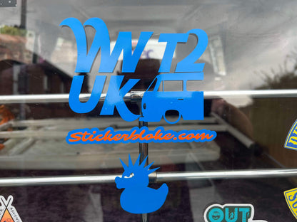 VW T2 UK STICKER