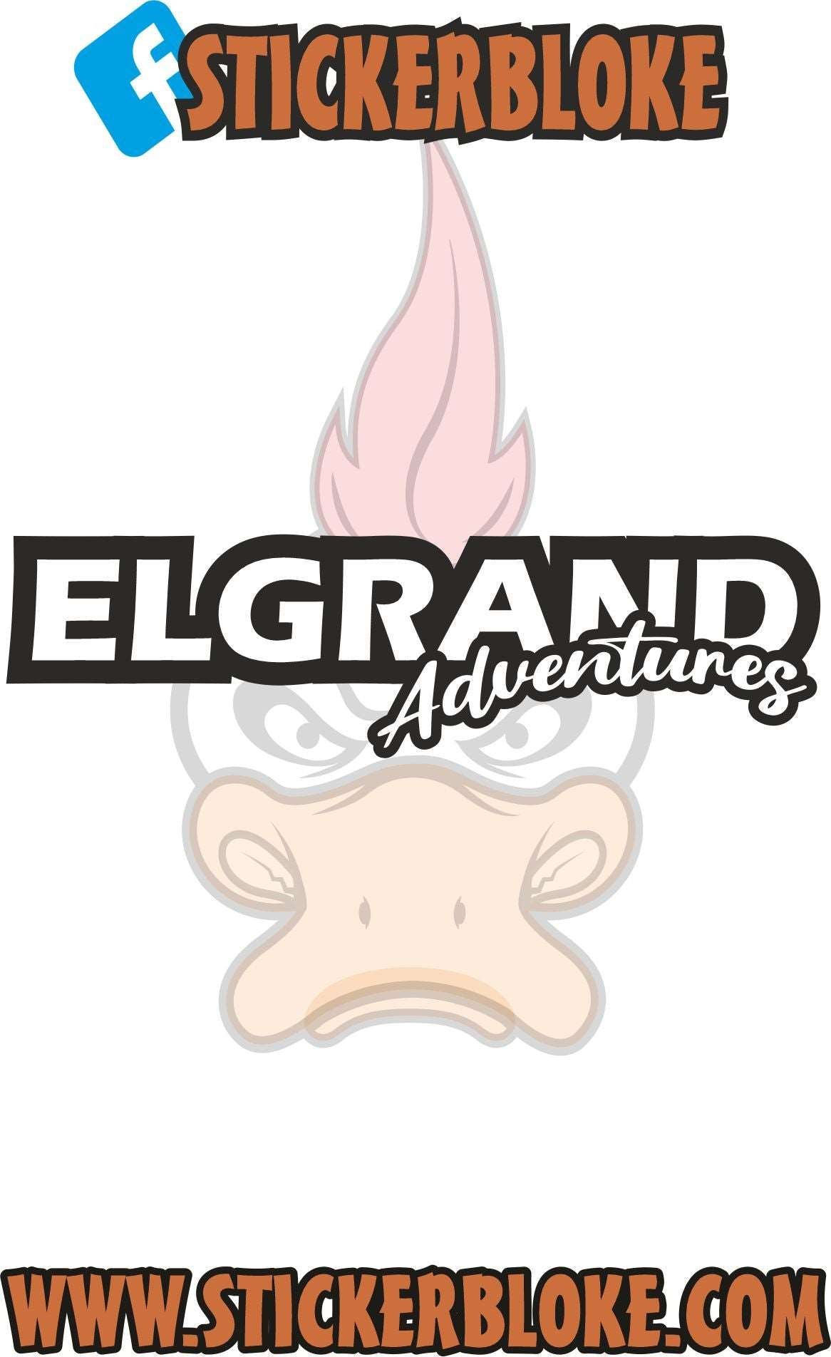 ELGRAND ADVENTURES STICKER