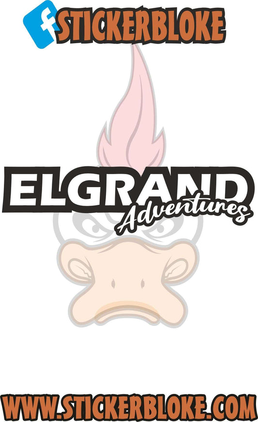 ELGRAND ADVENTURES STICKER