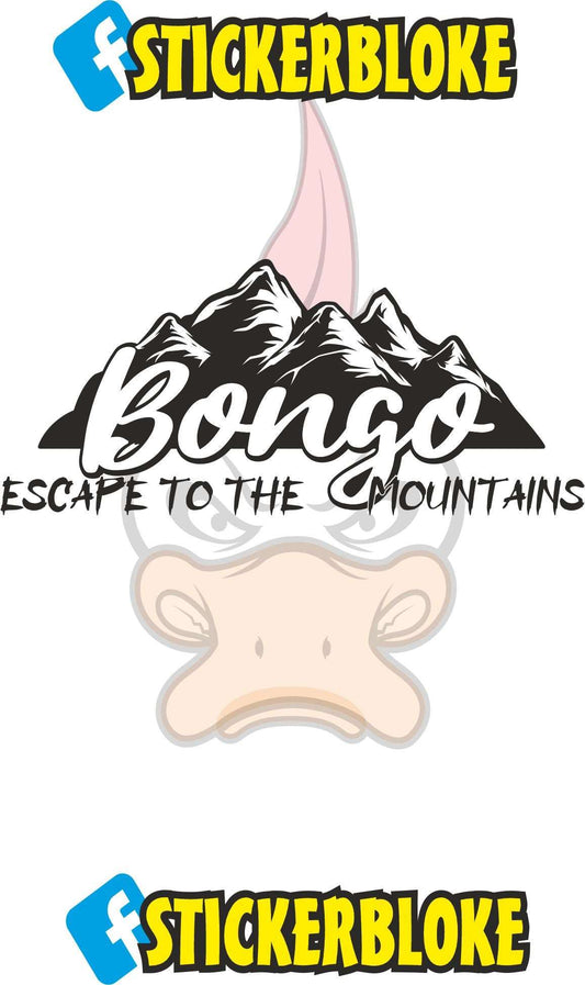 BONGO ESCAPE TO THE MOUNTAINS