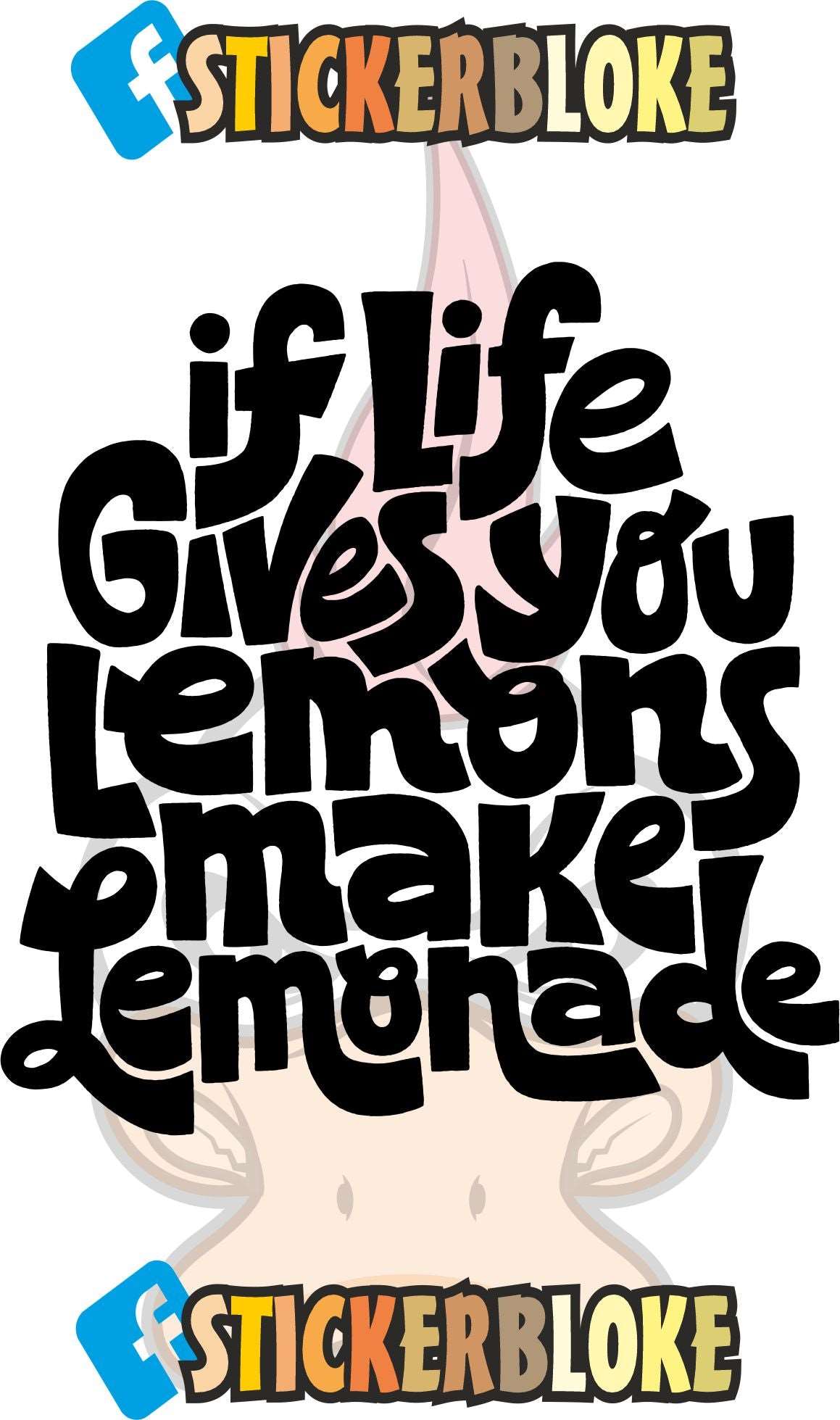 IF LIFE GIVES YOU LEMONS MAKE LEMONADE