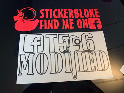 T5 6 MODIFIED OUTLINE STICKER