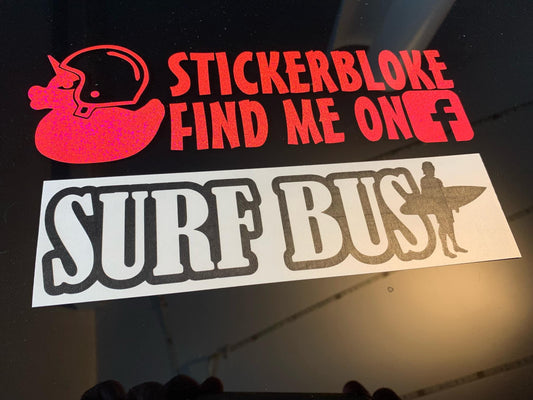 SURFBUS STAND UP MAN SURFER