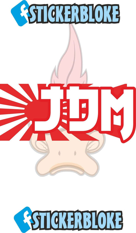 JDM RISING SUN STICKER