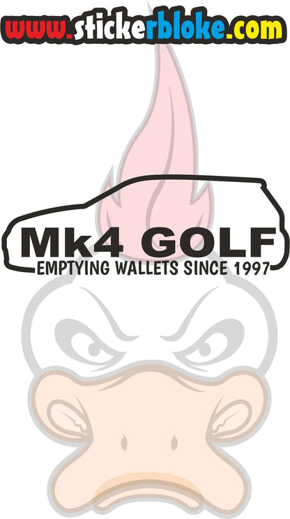 MK4 GOLF EMPTYING WALLETS SINCE 1997