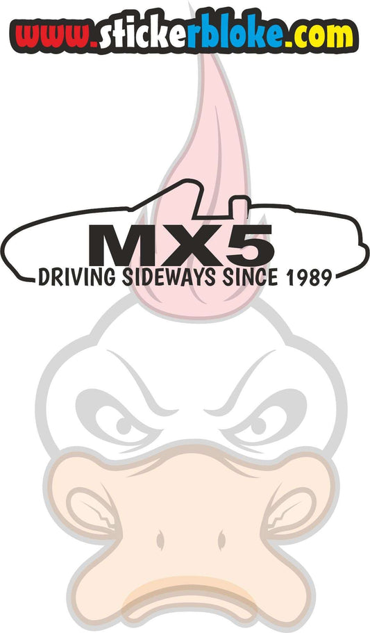 MX5 DRIVING SIDEWAYS SINCE 1989