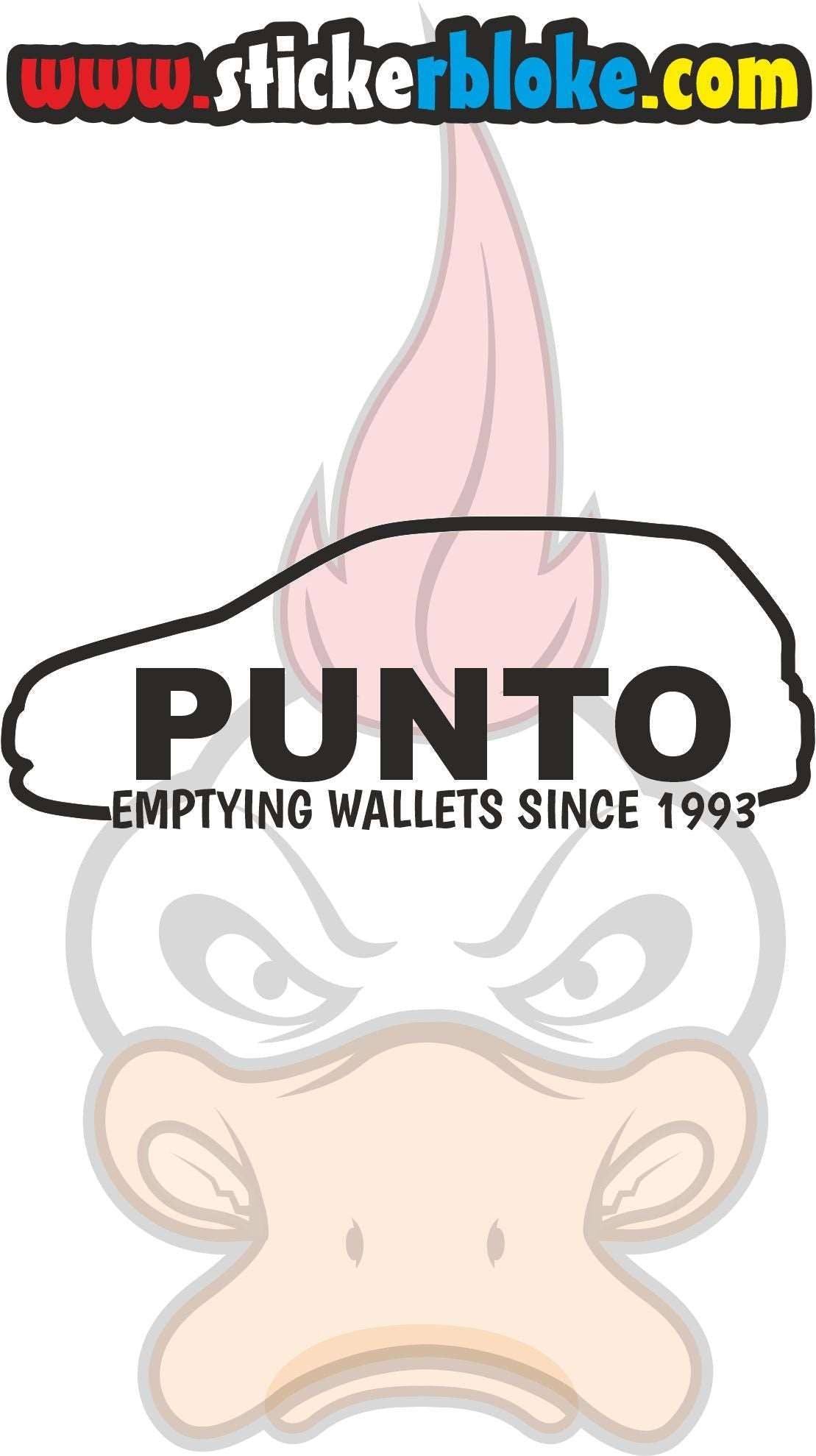 PUNTO EMPTYING WALLETS SINCE 1993