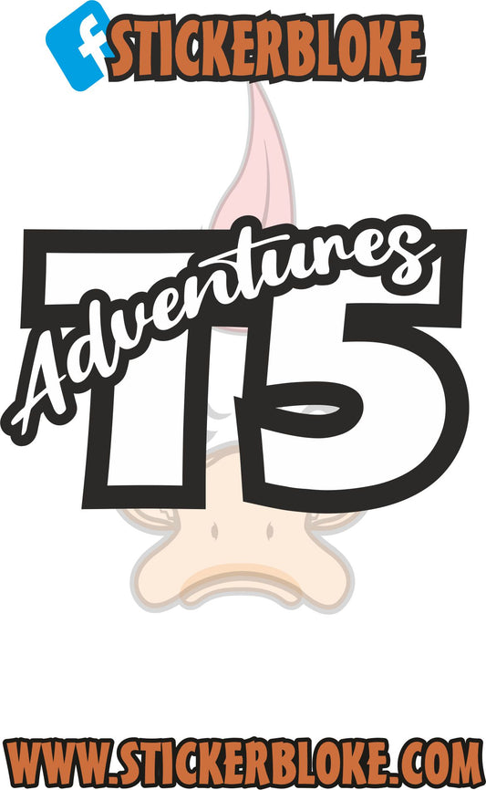 T5 ADVENTURES STICKER