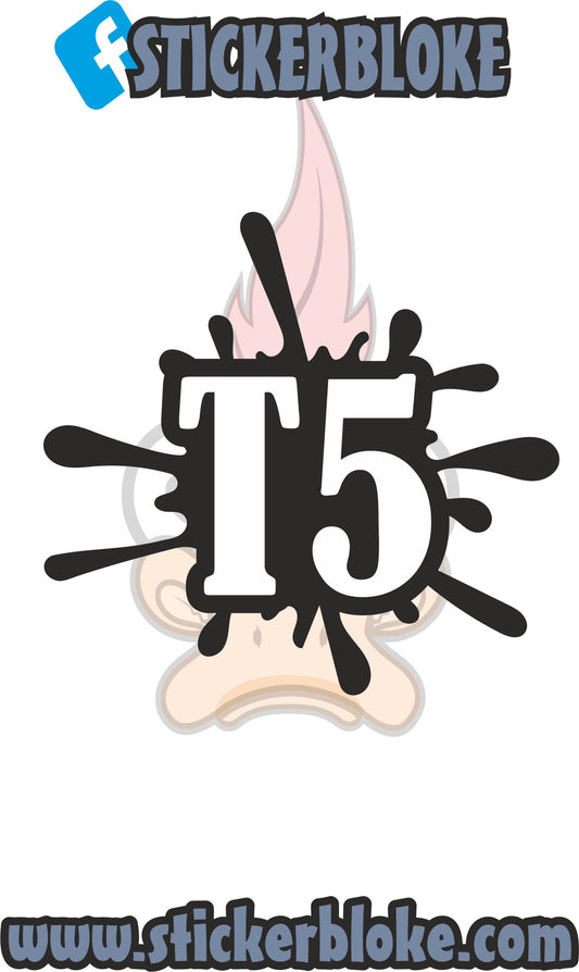 T5 SPLAT STICKER