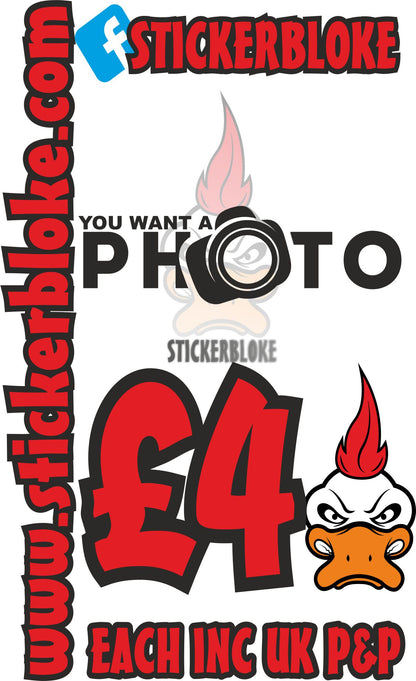YOU WANT A PHOTO STICKER