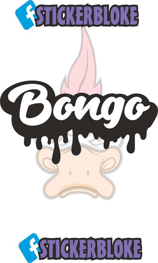 BONGO DRIP WORD STICKER