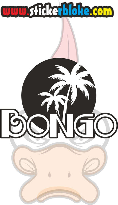 BONGO PALM TREE STICKER