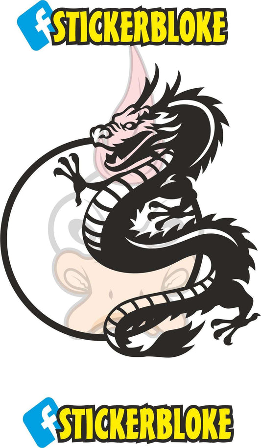 DRAGON CIRCLE STICKER