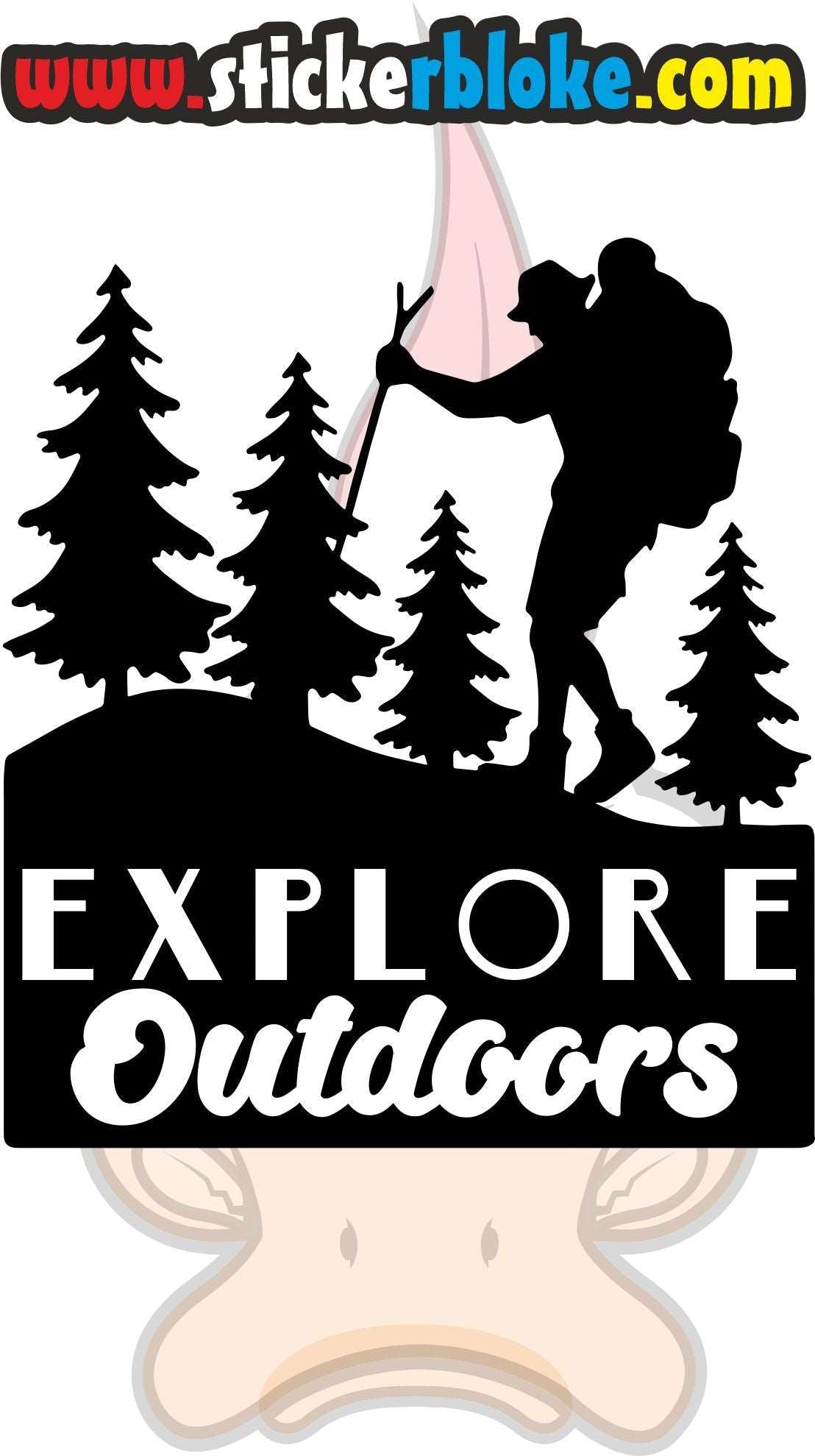 EXPLORE OUTDOORS STICKER