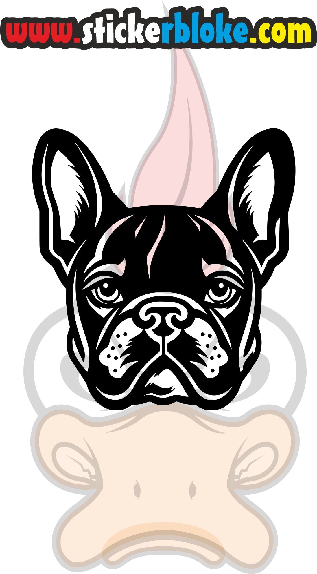 FRENCH BULLDOG HEAD