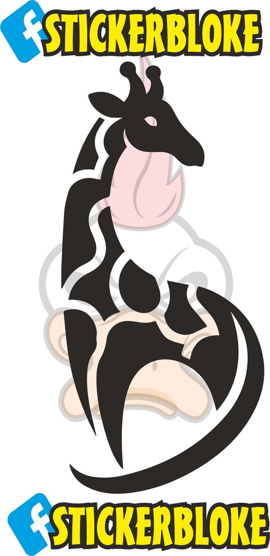 GIRAFFE DESIGN STICKER