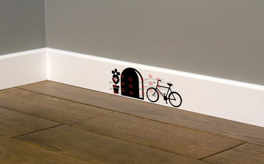 MOUSE HOUSE DOOR - STICKERBLOKE