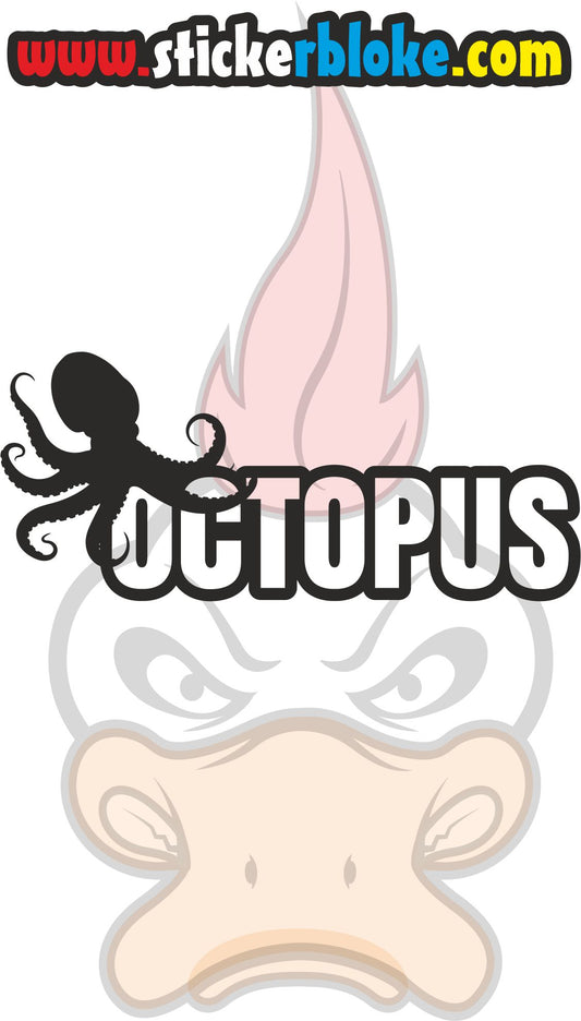 OCTOPUS STICKER