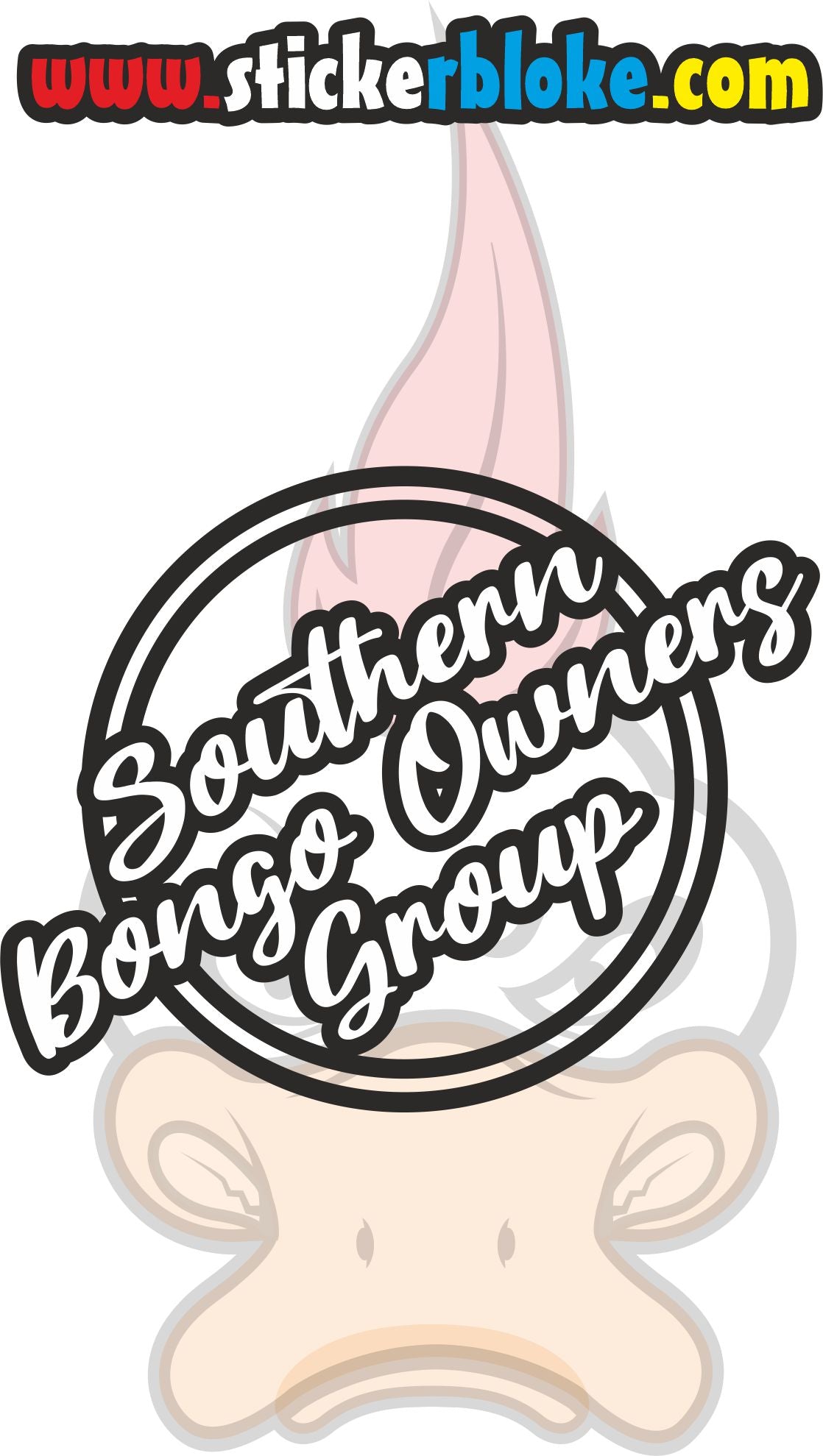 SOUTHERN BONGO OWNERS CLUB STICKER