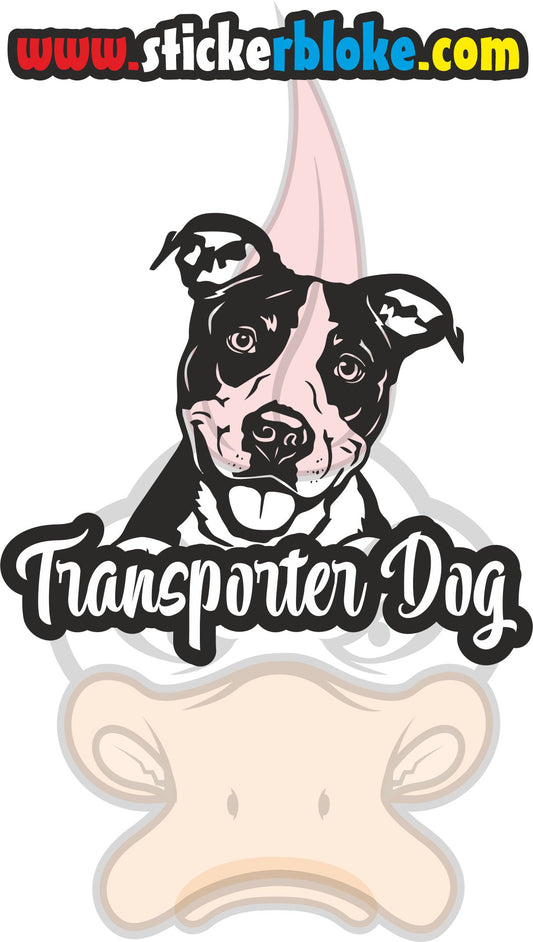 TRANSPORTER DOG STAFFY STAFFORDSHIRE TERRIER