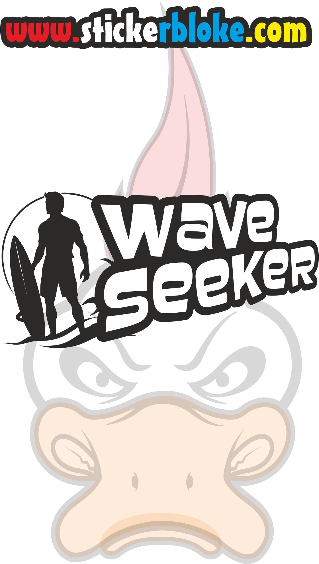 WAVE SEEKER STICKER