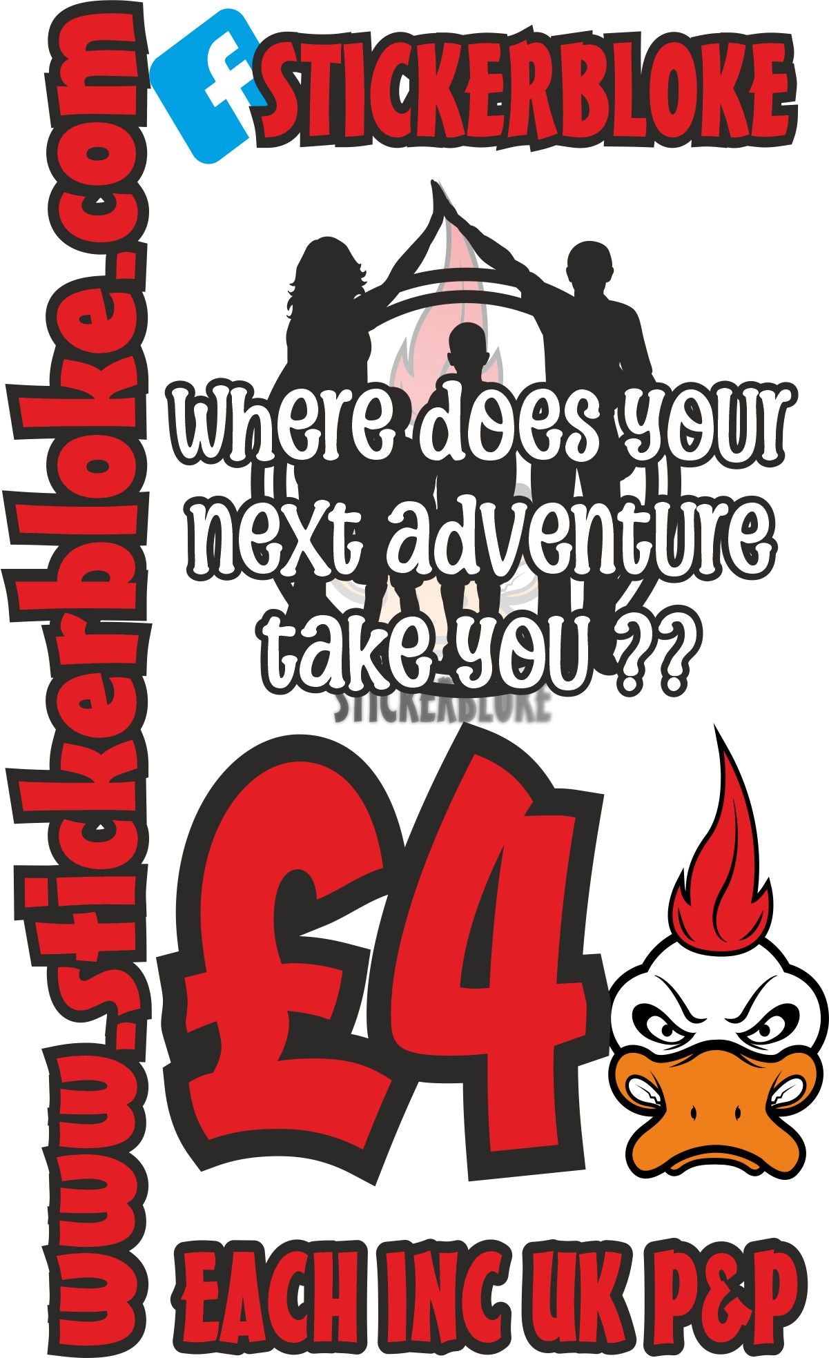 WHERE DOES YOUR NEXT ADVENTURE TAKE YOU ?? STICKER